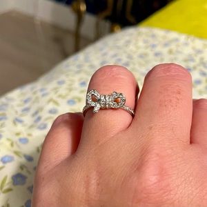 Swarovski Lifelong Bow Ring size 6